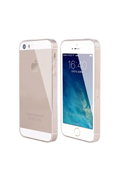 Atlas Husa APPLE iPhone 5\5S\SE - Луксозен тънък калъф TSS, прозрачен