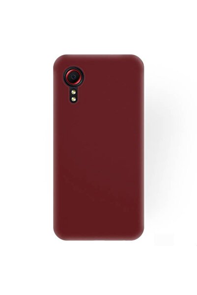 Atlas Husa pentru SAMSUNG Galaxy Xcover 5 - Silicon Cover (Visiniu)