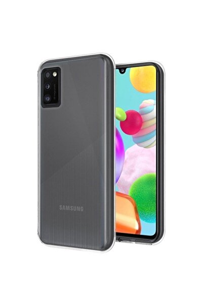 Atlas Σετ SAMSUNG Galaxy A41 - Εξαιρετικά λεπτή θήκη 0,5 mm (διαφανής) + μεμβ...