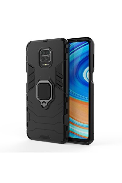 Atlas Husa XIAOMI Redmi Note 9S - Ring Armor (Negru)