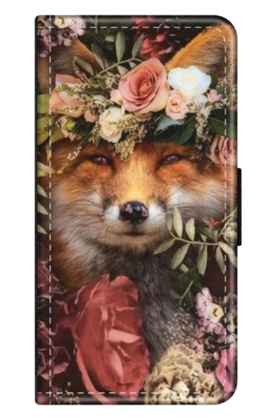 Atlas Personalized book case for Samsung Galaxy A12 5G, Fox model, multicolor, S1D1M0213
