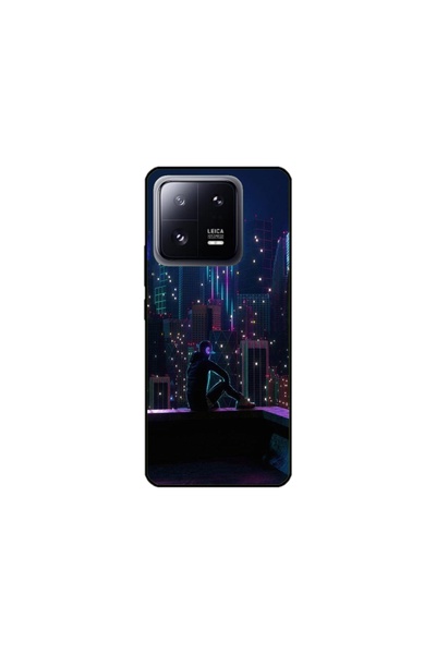 Atlas Husa personalizata tip carcasa Xiaomi 13 Pro, Neon City, , S1D1M0260