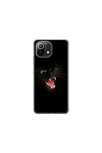 Atlas Προσαρμοσμένος τύπος θήκης Xiaomi Mi 11 Lite 5G, Black Cat 2, , S1D1M0016