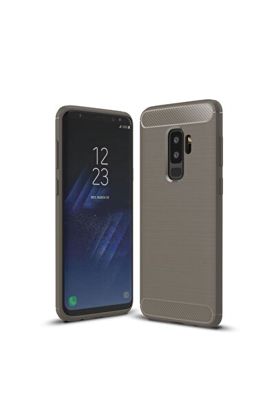 Atlas Калъф за SAMSUNG Galaxy S9 Plus - Луксозен карбонов TSS, Сив