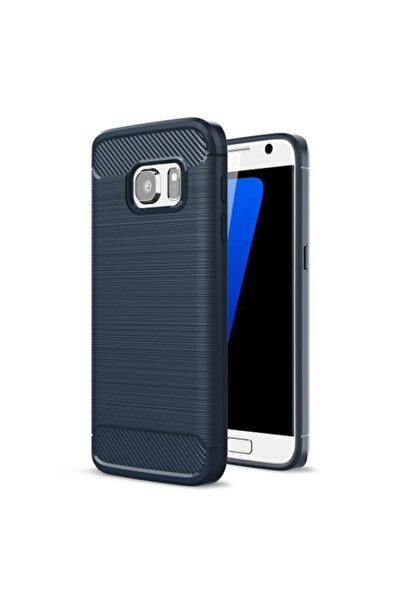 Atlas Husa Pentru APPLE iPhone XS - Luxury Carbon TSS, Bleumarin