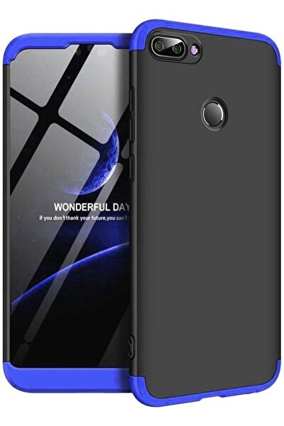 Atlas Husa HUAWEI Honor 9 Lite - 360 Grade Luxury Colorful TSS, Albastru/Negru