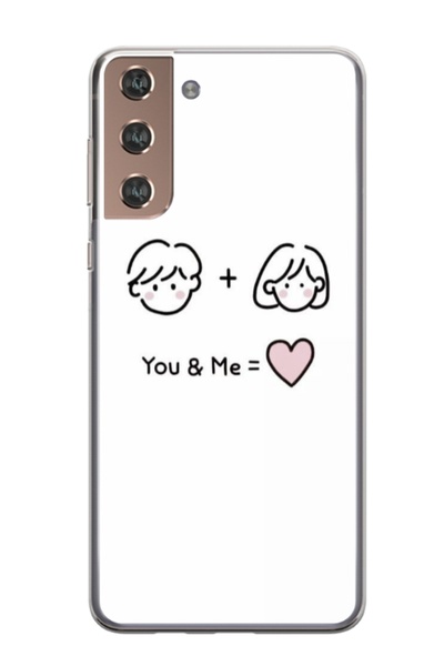 Atlas Εξατομικευμένη θήκη τύπου Samsung Galaxy S24, You and Me, , S1D1M0274