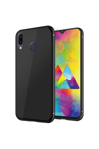 Atlas Θήκη για SAMSUNG Galaxy A40 - Πολυτελές γυαλί TSS, μαύρο