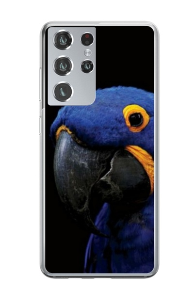 Atlas Husa personalizata tip carcasa Samsung Galaxy S23 Ultra, Blue Parrot, ,...