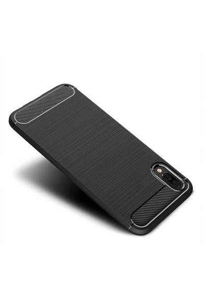 Atlas Husa HUAWEI P20 - Luxury Carbon TSS, Negru