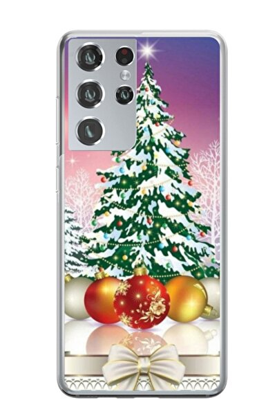 Atlas Εξατομικευμένη θήκη Samsung Galaxy S22 Ultra, Χριστουγεννιάτικο δέντρο ...