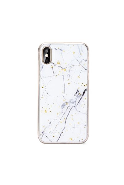 Atlas Husa SAMSUNG Galaxy A40 - Marble No1 (Alb) FORCELL