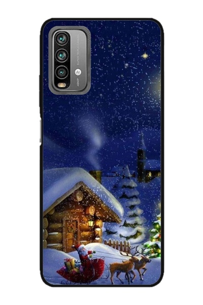 Atlas Εξατομικευμένη θήκη τύπου Xiaomi Redmi 9T, Christmas Cottage, , S1D1M0059