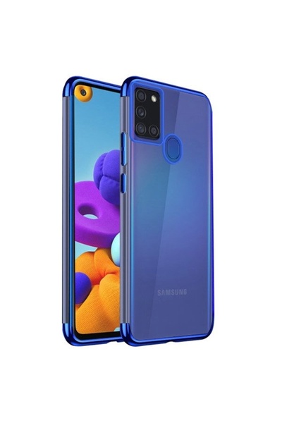 Atlas Θήκη SAMSUNG Galaxy A21s - Plating Soft (Μπλε)