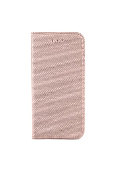 Atlas Husa pentru APPLE iPhone 13 - Smart Magnet (Roz-Auriu)
