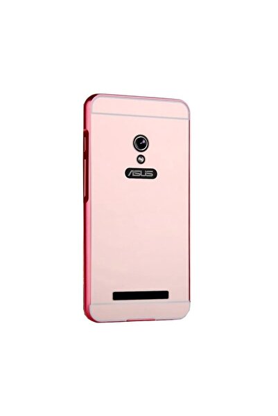 Atlas Husa ASUS Zenfone Go ZC550TG - Luxury Mirror Metal TSS, Roz-Auriu