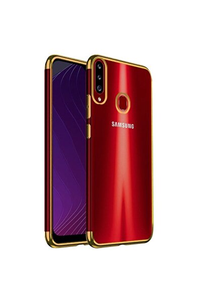 Atlas Θήκη SAMSUNG Galaxy A20s - Plating Soft (Χρυσή)
