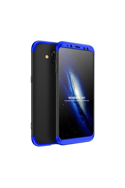 Atlas Θήκη SAMSUNG Galaxy A5 2018 \ A8 2018 - GKK 360 Πλήρης κάλυψη (Μπλε)