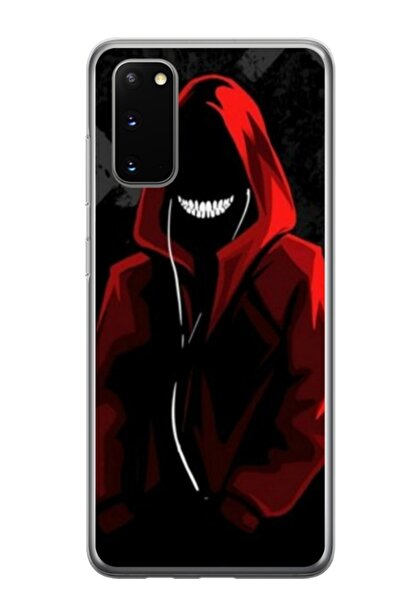 Atlas Husa personalizata tip carcasa Samsung Galaxy S20, Evil Hoodie Man, , S...