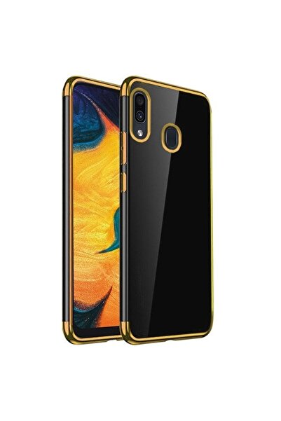 Atlas Husa SAMSUNG Galaxy A30 \ A20 - Πολυτελής λεπτή γυαλιστερή θήκη TSS, χρυσή