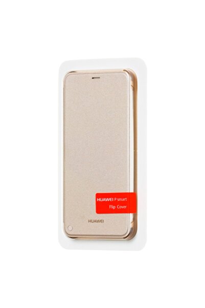 Atlas Husa Originala HUAWEI P Smart - Flip Cover (Auriu)