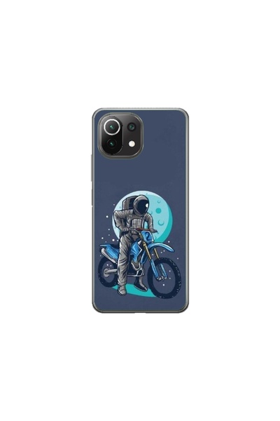 Atlas Husa personalizata tip carcasa Xiaomi Mi 11, Biker Astronaout, , S1D1M0375