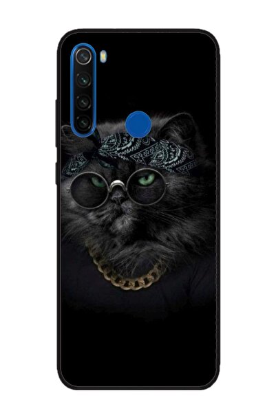 Atlas Husa personalizata tip carcasa Xiaomi Redmi Note 8T, Black Cat 4, , S1D...
