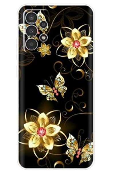 Atlas Husa Silicon Compatibila Cu Samsung A53 5G, Gold & Black