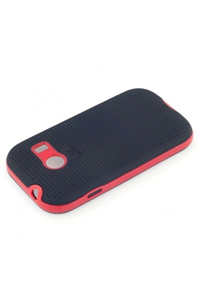 Atlas Husa SAMSUNG Galaxy S4 - Luxury Slim Rubber TSS, Negru\Rosu