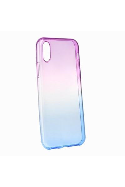 Atlas Husa APPLE iPhone X - Gradient TSS, Violet\Albastru