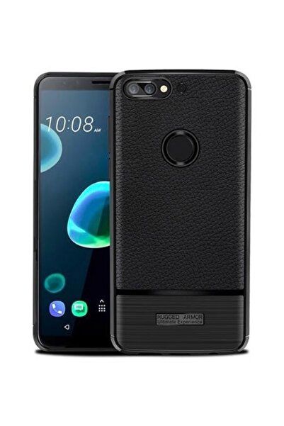 Atlas Husa Pentru HTC Desire 12 Plus - Luxury Carbon Rugged TSS, Negru
