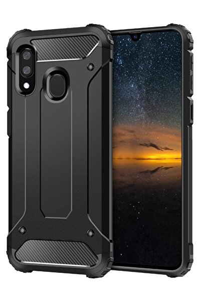 Atlas Θήκη για SAMSUNG Galaxy A20e - TPU Luxury Armor TSS, Μαύρο