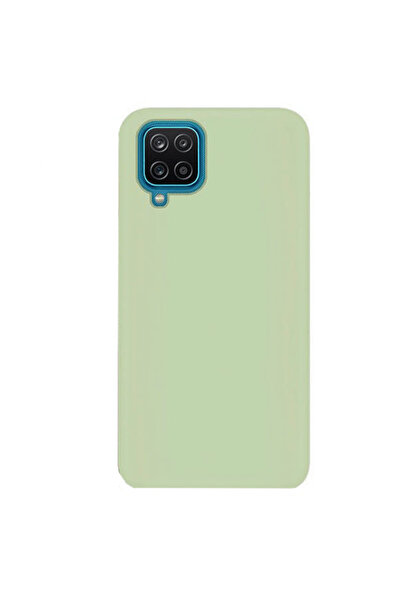 Atlas Husa SAMSUNG Galaxy A12 - Silicone Cover (Verde Deschis)