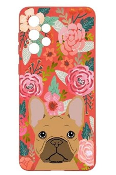 Atlas Husa Silicon, Compatibila Cu Samsung Galaxy A13 4G, Dog and Flowers