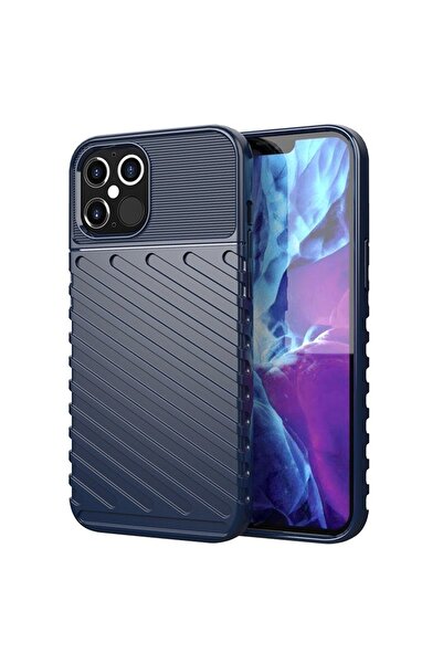 Atlas Husa APPLE iPhone 12 Pro Max - Thunder Armor (Bleumarin)