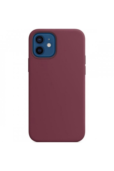 Atlas Husa APPLE iPhone 12 Mini - Silicone Cover (Visiniu)