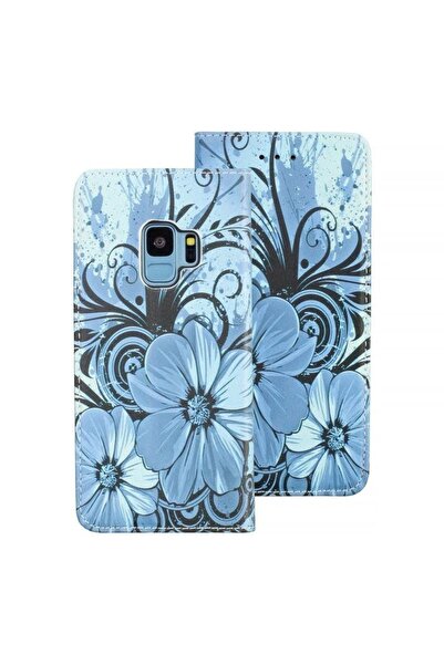 Atlas Калъф за SAMSUNG Galaxy A5 2018 \ A8 2018 - Flip Decor TSS, Син