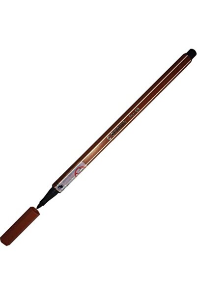 Stabilo قلم 68 ذو طرف من اللباد باللون الكاكي الداكن 68/75