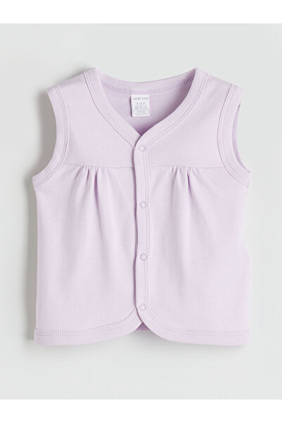 LC Waikiki New Season Crew Neck Sleeveless Baby Girl Vest