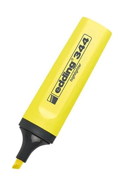 Edding EDDING قلم هايلايتر أصفر - E-344 (2 قطعة)
