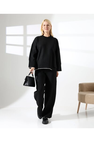 REDMİNA fashion City Comfort Oversize Knitwear Set