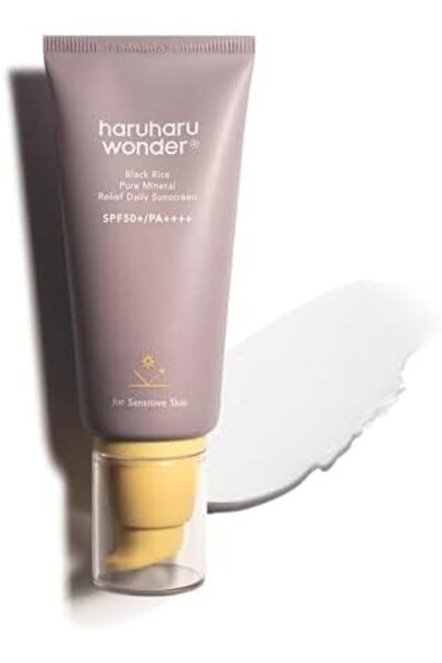 HaruHaru واقي الشمس اليومي من وندر بلاك رايس بيور مينيرال ريليف