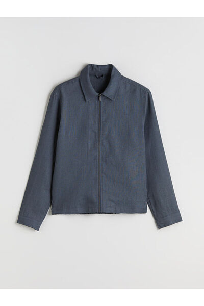 LC Waikiki Create Your Style with Uzg Store |   Standard Mold Shirt Collar Men's Coat
