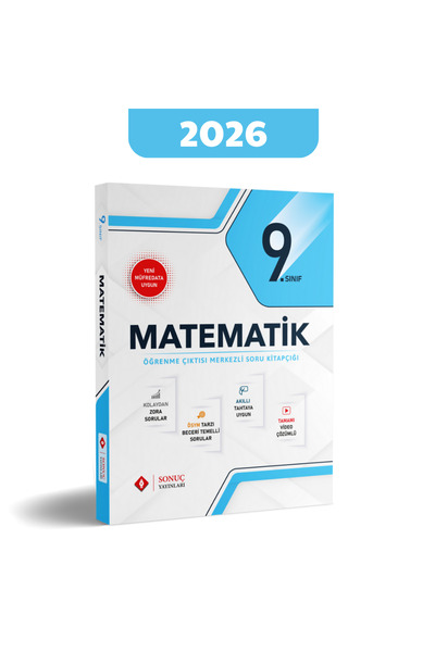Sonuç Yayınları 2026 Sonuç Yayınları 9.Sınıf Matematik Modüller Set - Güncel Müfredata Uygun