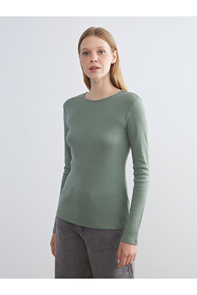 LC Waikiki Γυναικείο κορμάκι Özmarka New Season Crew Neck