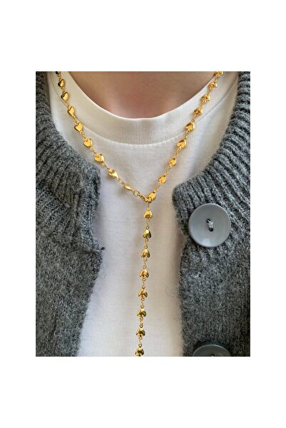 SERENİTY AKSESUAR Gold Heart Necklace