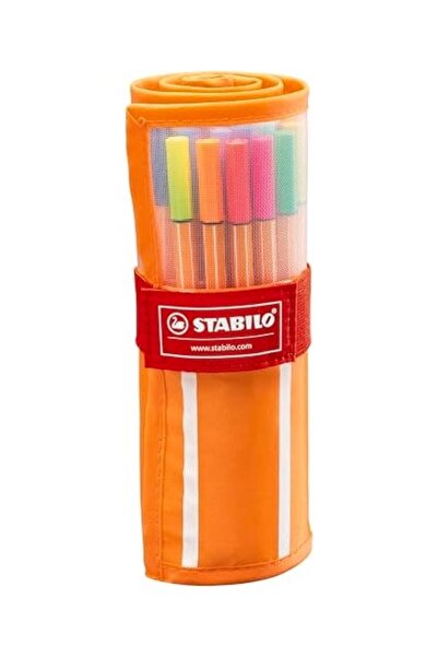 Stabilo Point Kalem 88 Rollerset 25+5 Neon