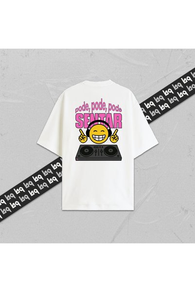 collection of bq Can Sit Oversized Unisex T-Shirt