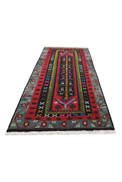 Zehra Abla Halı Yeni El Dokuma 6m2 Karabağ Yün Kilim 6373