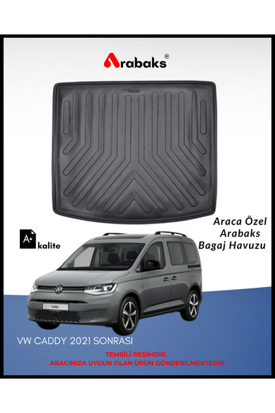 Arabaks Vw Caddy 2021 Sonrası Bagaj Havuzu (A+ Kalite)